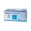 BD Micro-Fine+ U40 Insulinspritzen 12,7mm 100x1ml PZN...