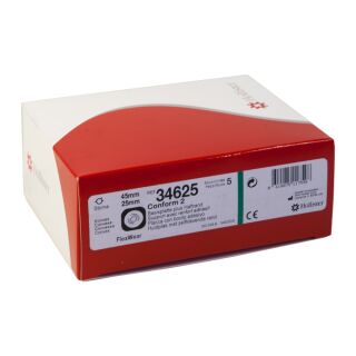 Conform 2 FlexWear Basisplatte konvex 2tlg RR45 25mm 34625 5 ST PZN 04797113
