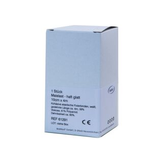 Maielast haft glatt Fixierbinde 10cmx4m 1 ST PZN 00549861