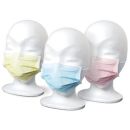 MaiMed FM Eco Maske Mundschutz unsteril mit Gummi blau 50...