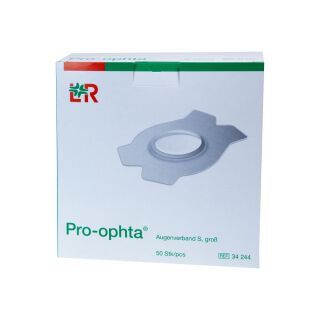 Pro-ophta Augenverband S groß 50 ST PZN 07202190