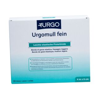 Urgomull fein elastische Fixierbinde 4mx6cm 20 ST PZN 07244047
