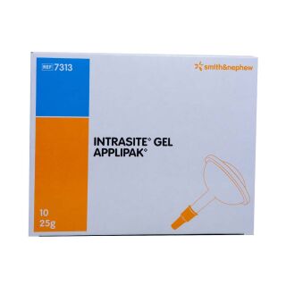 Intrasite Gel Hydrogel Wundreiniger 10x25g PZN 07537275