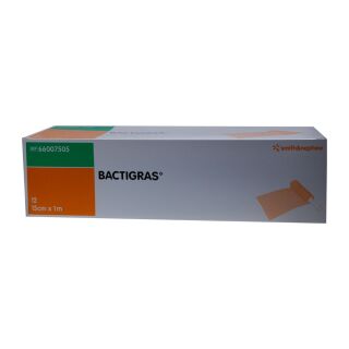 Bactigras antiseptische Paraffingaze steril 15cmx1m 12 ST PZN 08752679
