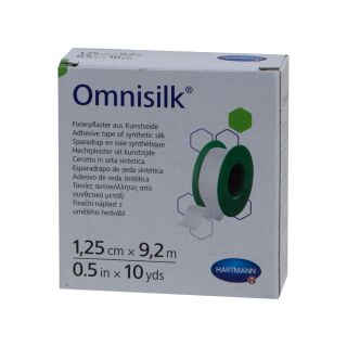Omnisilk Fixierpflaster 1,25cmx9,2m 1 ST PZN 11163509