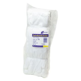 Zwirnhandschuhe Größe 10  20 ST PZN 04354568