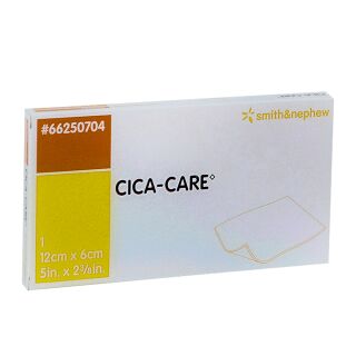 Cica Care Silikongelplatte Narbenbehandlung 12x6cm 1 ST PZN 01318968