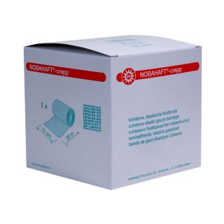 Nobahaft-Crepp kohäsive Mullbinde 20mx10cm 1 ST PZN 07096405