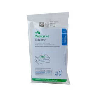 Tubifast 2-Way-Stretch Schlauchverband blau 7.5cmx1m 1 ST PZN 09932834