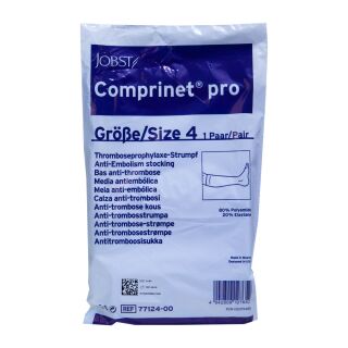 Comprinet pro Strumpf knielang Gr.4 weiß 2 ST PZN 02029485
