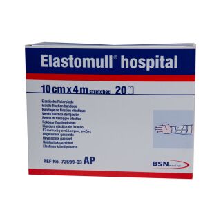 Elastomull hospital Elast.Fixierbinde weiß  10cmx4m 20 ST PZN 01903997