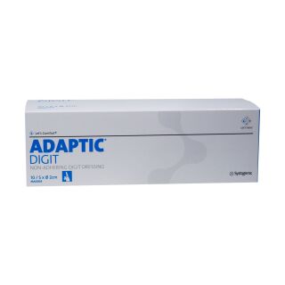 Adaptic Digit.Fingerverband Small 2cm Durchmesser 10 ST PZN 08410654