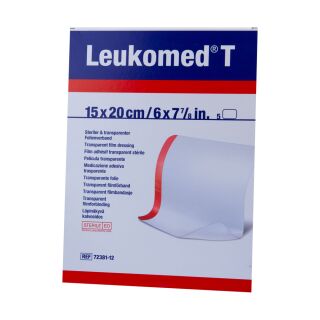 Leukomed Transp. Sterile Pflaster 15X20cm 5 ST PZN 05561039