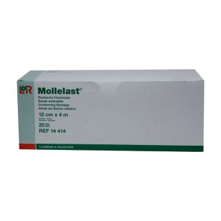 Mollelast elastische Fixierbinde 12cmx4m 20 ST PZN 03130039