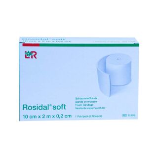 Rosidal soft Schaumstoffbinde 10x0.2cmx2m 2 ST PZN 00849988