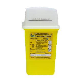 Sharpsafe Abwurfbehälter 1l PZN 1568406