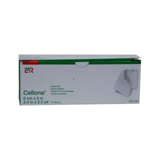 Cellona Gipsbinden 6cmx2m 2x5 ST PZN 03150786