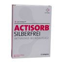 Actisorb Silberfrei Wundauflage 6.5x9.5cm 10 ST PZN 10020340