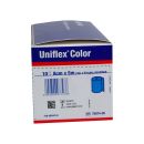 Uniflex Color Universalbinde blau lose 8cmx5m 10 ST PZN...