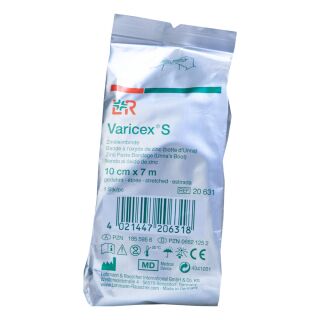 Varicex S Zinkleimbinde 10cmx7m 1 ST PZN 06621252