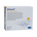 Zetuvit Plus Silicone Border 10x10cm 10 ST PZN 14022353