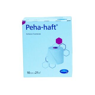Peha-haft Fixierbinde latexfrei 10cmx21m 1 ST PZN 17304879