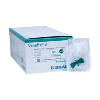 Venofix A Venenpunktionsbesteck 0.8x19mm 21G 30cm grün 1 ST PZN 17935255