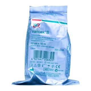 Varicex S Zinkleimbinde 10cmx10m 1 ST PZN 6621269