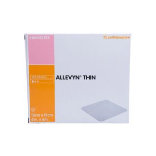 Allevyn Thin dünne Wundauflage 15x15cm 3 ST PZN 03126931