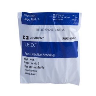 TED Anti Thrombose Strümpfe o.Insp.gr./ku. WHI 3634  2 ST PZN 03628182