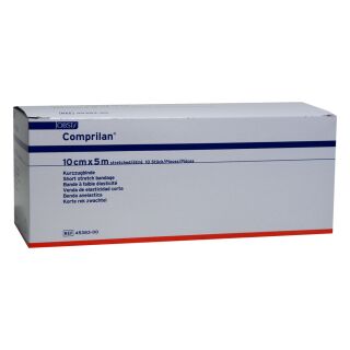 Comprilan elast. Kurzzugbinde 5mx10cm 45383  10 ST PZN 04592598