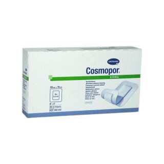 Cosmopor steril Wundverband 20x10cm 25 ST PZN 04302063