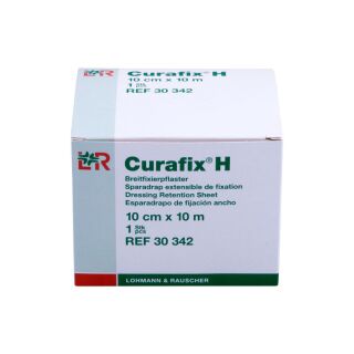 Curafix H Breitfixierpflaster 10cmx10m 1 ST PZN 07299657