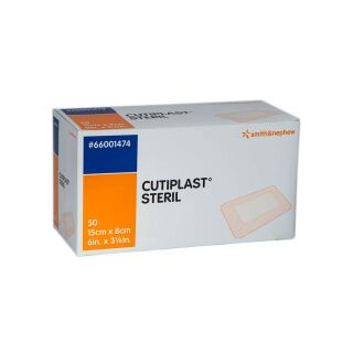 Cutiplast steril Wundverband 15x8cm 50 ST