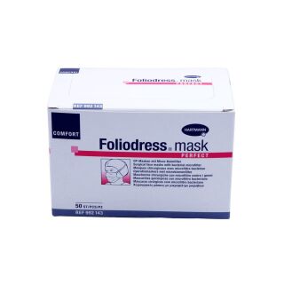 Foliodress mask Comfort perfect grün OP-Masken 50 ST PZN 02845552