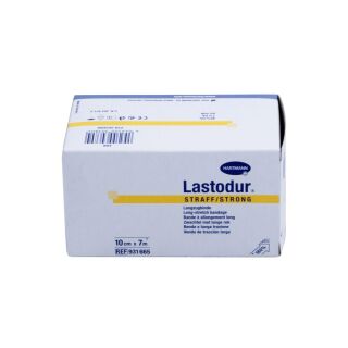 Lastodur straff/strong Langzugbinde Faltschachtel 10cmx7m 1 ST PZN 00614268