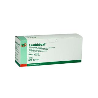 Lenkideal Idealbinde Kurzzug 6cmx5m 10 ST PZN 07600855