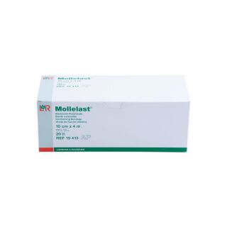 Mollelast elastische Fixierbinde weiß 10cmx4m 20 ST PZN 04781572