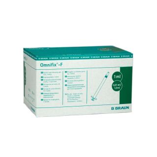Omnifix F Solo Spritzen 100x1ml PZN 00569881