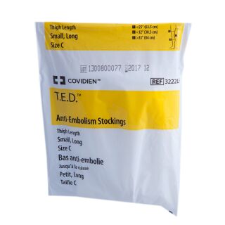 TED Anti Thrombose Stümpfe latexfrei 3222LF 2 ST PZN 03036607