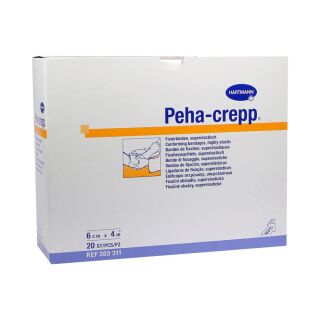 Peha-crepp Fixierbinde 6cmx4m 20 ST PZN 03664605