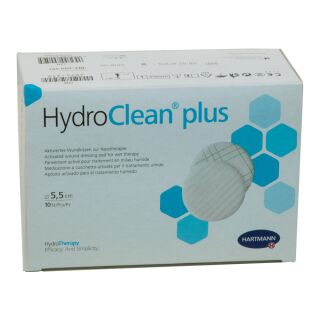 Hydroclean Kompressen steril rund 5,5cm 10 ST PZN 00127410