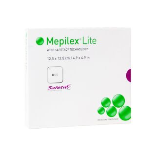 Mepilex Lite Schaumverband steril 12,5x12,5 cm 5 ST PZN 03642727